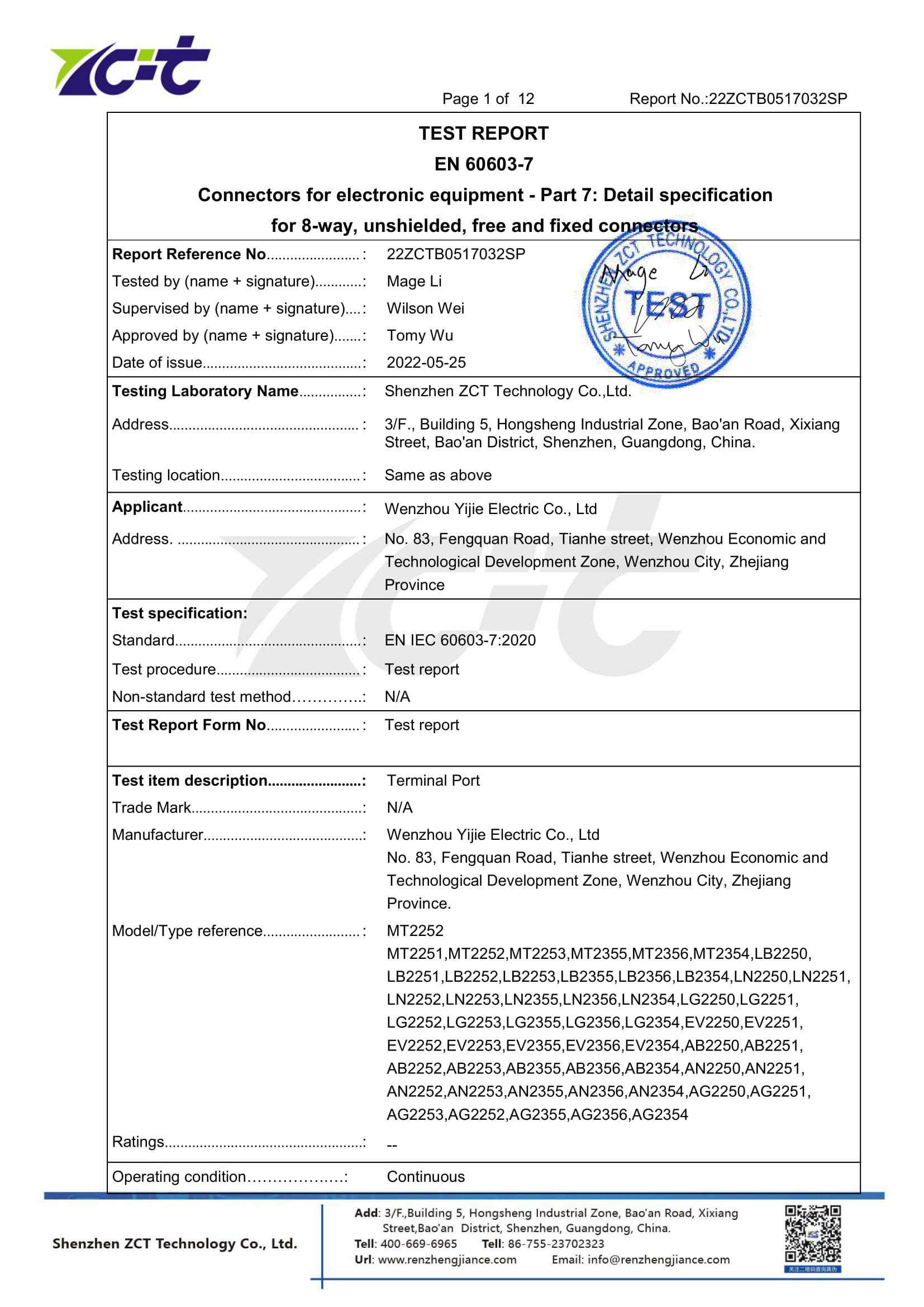 4.Test Report-LVD